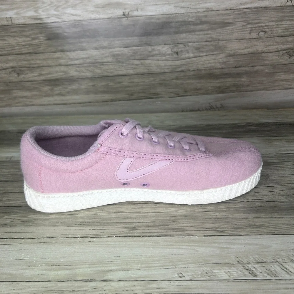 Tretorn Womens Nylite Plus Wool Sneakers Pink 6.5